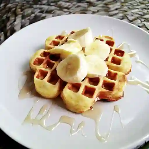 Waffle Banano Fruit