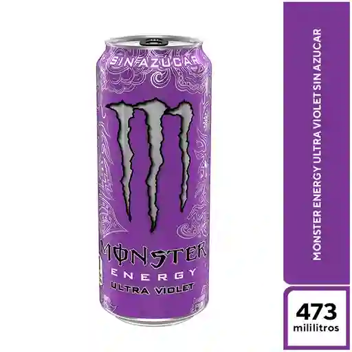 Monster Energy Ultra Violet Sin Azucar 473 ml