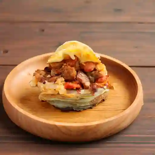 Arepa Costilla Ahumada