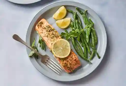 Salmón Lemon Garlic