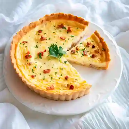 Porción de Quiche de Pollo