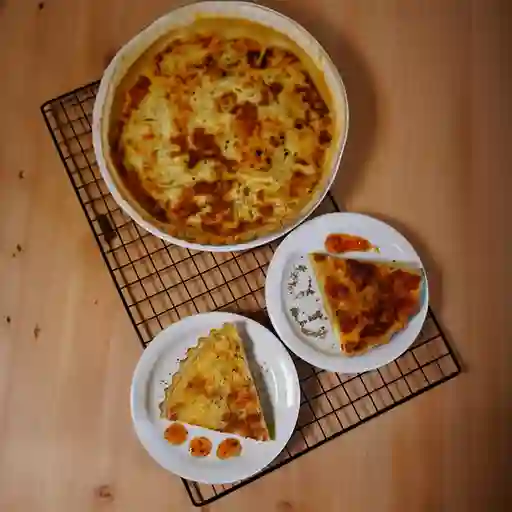 Porción de Quiche Lorrain