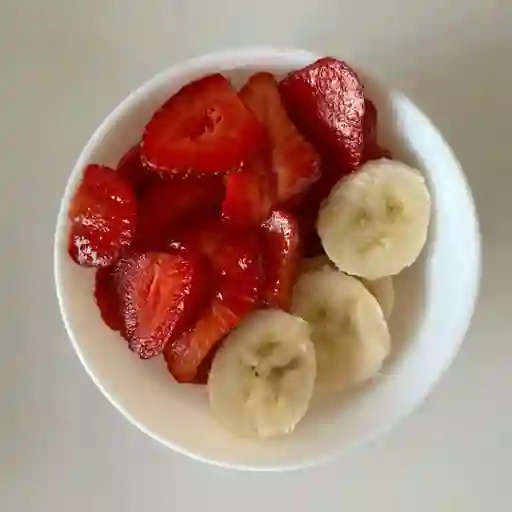 Fresas con Banano