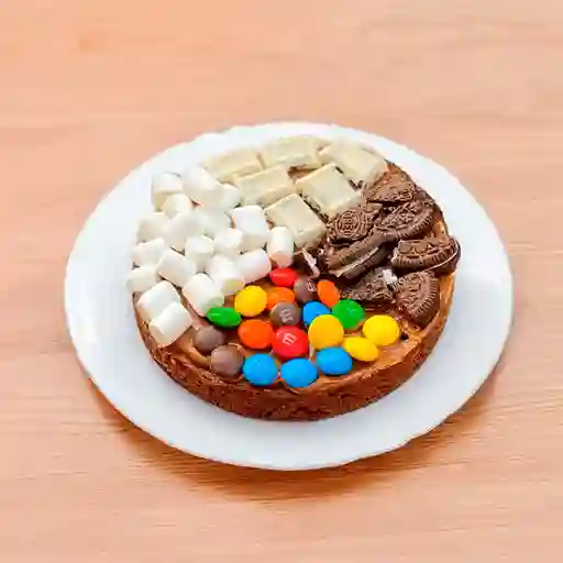 Pizza Brownnie de Halloween Personal