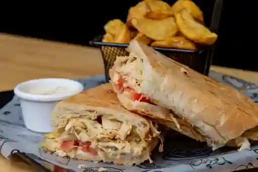 Sándwich Jamón Pollo