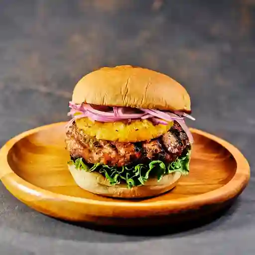 Hamburguesa Hawaiana