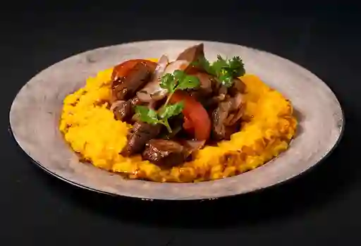 Risotto de Lomo Saltado