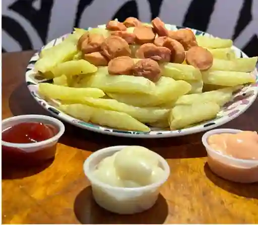 Salchipapa Aguaguada