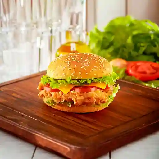 Hamburguesa Pollo Crispy