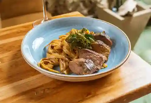 Pastas de Lomo al Porcini