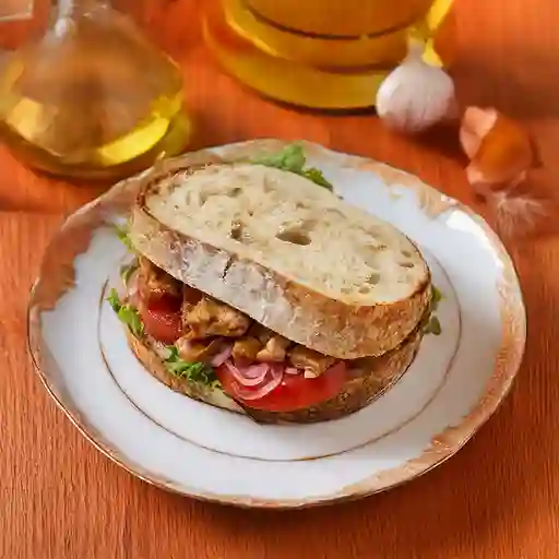 Sándwich Pollo Teriyaki