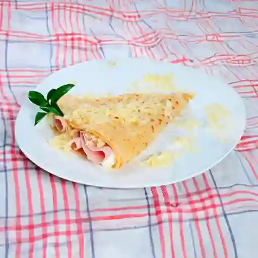 Crepe Pollo Jamón