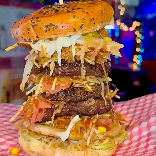 Hamburguesa Hulk