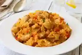 Arroz Pollo y Carne