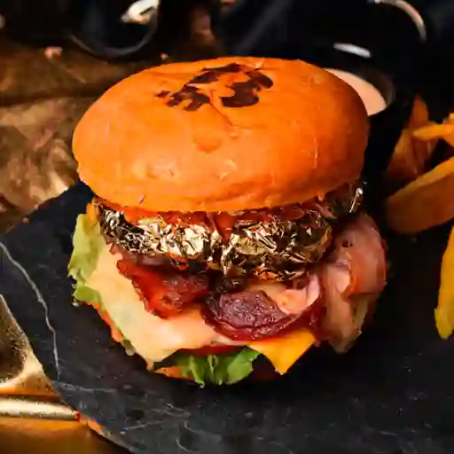 Hamburguesa Bitcoin Gold