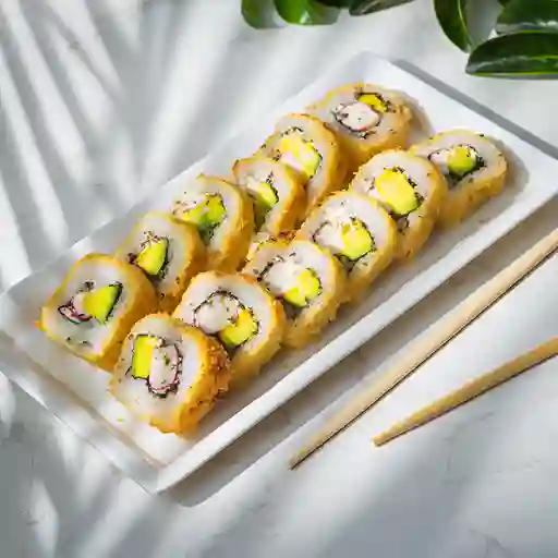 12 Bocados de Sushi Palmito Tempura