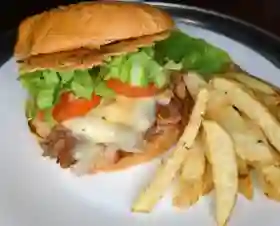 Hamburguesa de Chicharrón