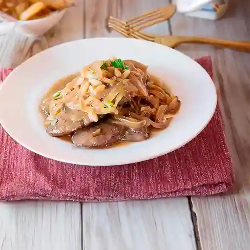 Higado Encebollado