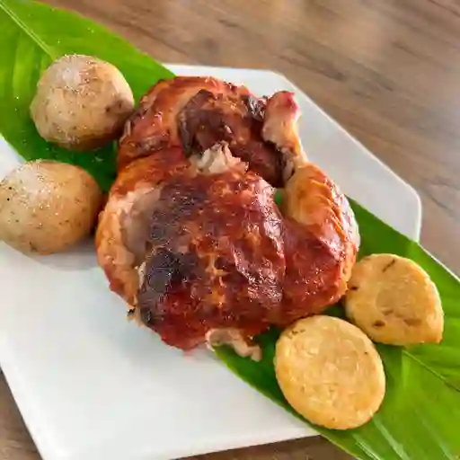 Medio Pollo Asado