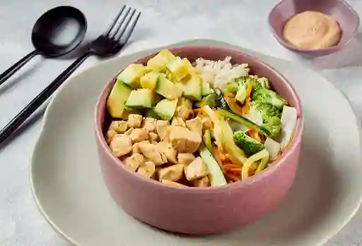 Bowl de Pollo en Naranja