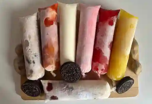 Bolis de Fresa con Oreo