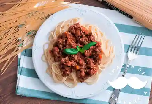 Espaguetti a la Boloñesa