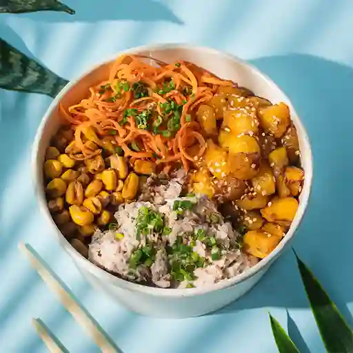 Poke Bowl Atún Tropical