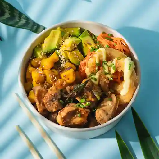 Poke Bowl Pollo Teriyaki