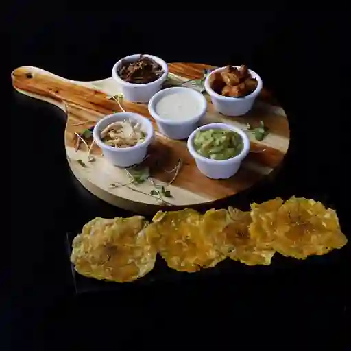 Mini Tostadas de Platano