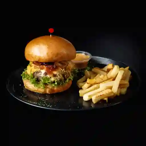 Hamburguesa Explosion de Queso