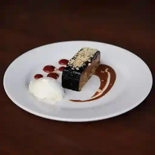 Torta de Chocobanano con Helado