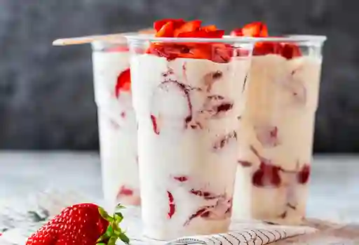 Fresas con Crema Grande