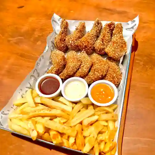 Combo Burger Wings