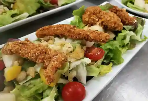 Ensalada de Pollo Frito