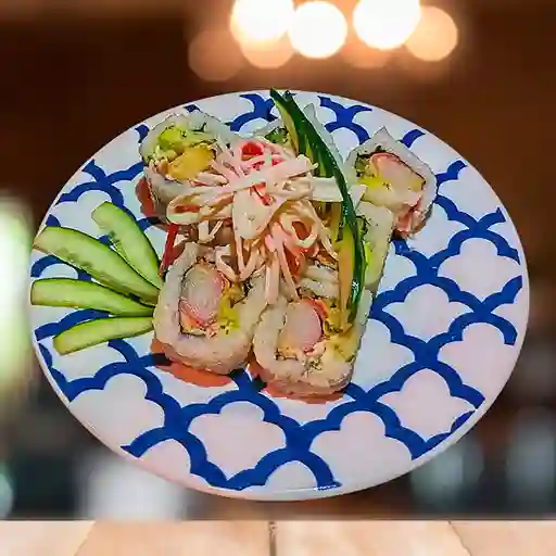 Sushi de Tempura de Pescado Roll
