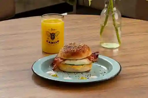 Combo Bacon Bagel