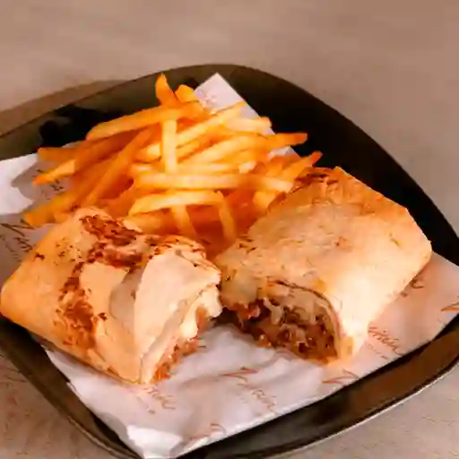 Wrap de Pepper Steak	