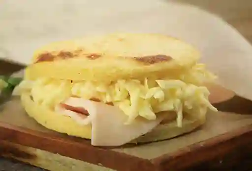 Arepa Jamón y Queso