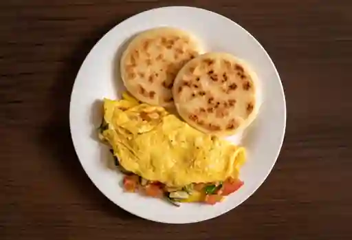 Arepa con Huevos