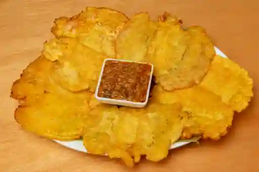 Patacón Con Hogao