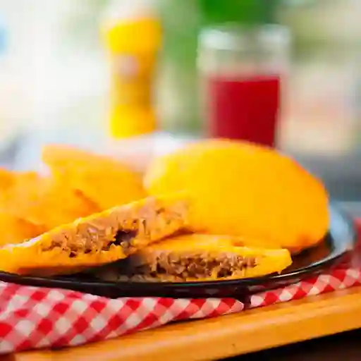 Arepa de Huevo la Ropa Vieja