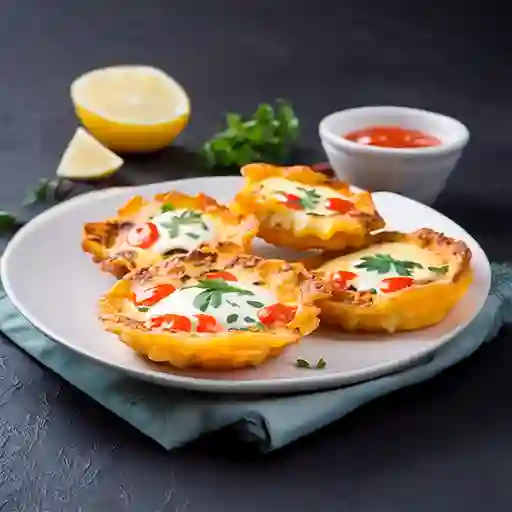 Patacones Gratinados