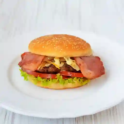 Hamburguesa con Tocineta