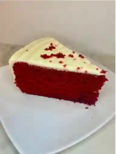 Porción de Torta Red Velvet