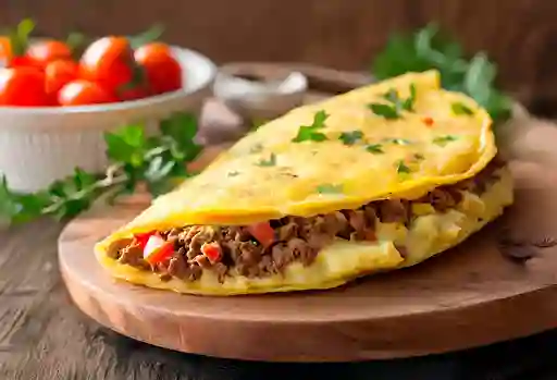 Omelette Carne