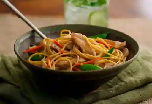 Pasta de la Casa en Salsa Teriyaki