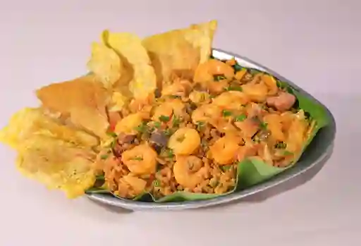 Arroz Encocado de Mariscos