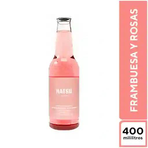 Soda Hatsu Frambuesa y Rosas 400 ml