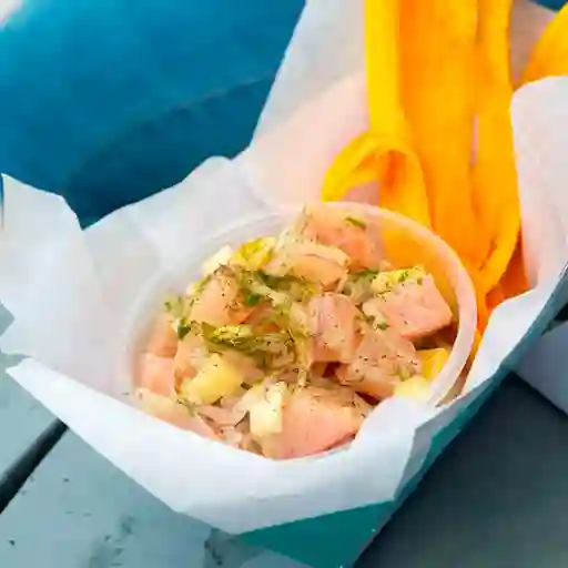 Ceviche de Pescado (cholupa & Mango)