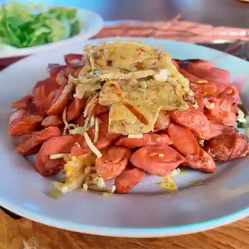 Salchipollo Mediana con Extra Queso
